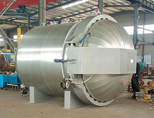 胶鞋蒸汽加热硫化罐